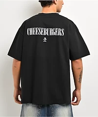 AYCE Cheeseburgers Black T-Shirt