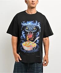 AYCE Pray For Cereal Black T-Shirt