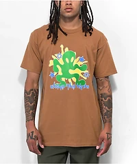 Above The Norm Splatter Brown T-Shirt