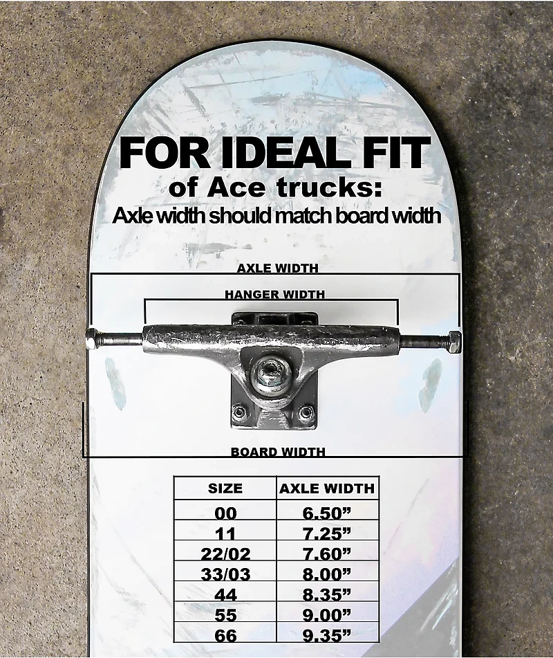 Ace 44 Classic Polished Silver Skateboard Truck