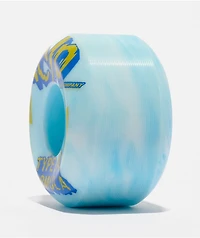 Acid Chemical Power 53mm 99a Blue Swirl Skateboard Wheels
