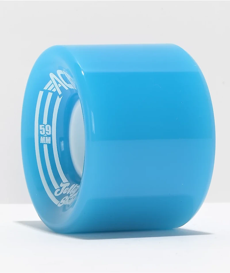 Acid Jelly Shots 59mm 80a Blue Cruiser Skateboard Wheels