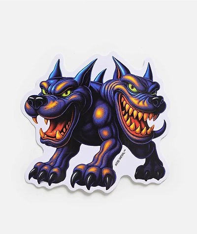 Acid Metal Double Trouble Sticker