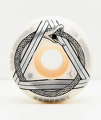 Acid Serpent REM Formula 54mm 99a White Skateboard Wheels