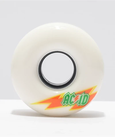 Acid Skaterade White 56mm 99a Skateboard Wheels
