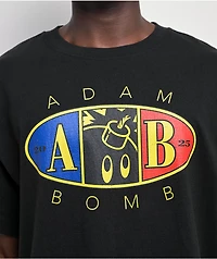 Adam Bomb 5 Star Black T-Shirt