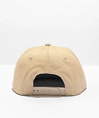 Adam Bomb Beige Snapback Hat