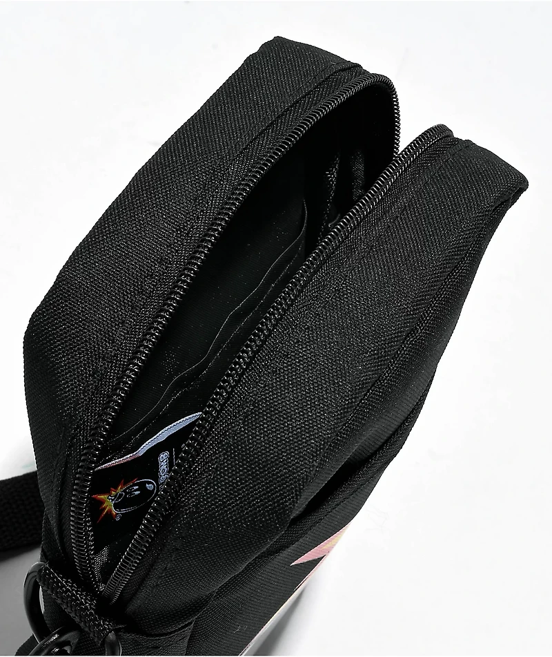 Adam Bomb Black Crossbody Bag