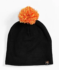 Adam Bomb Black Pom Beanie