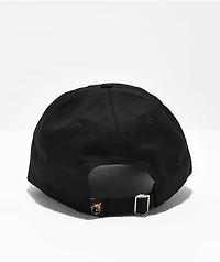 Adam Bomb Bones Black Strapback Hat