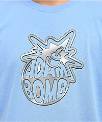 Adam Bomb Bubblechrome Light Blue T-Shirt