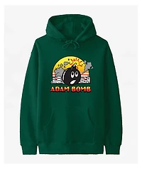 Adam Bomb City Green Hoodie