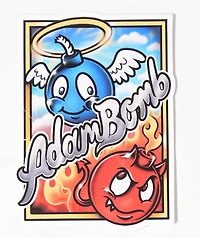 Adam Bomb Decisions Sticker