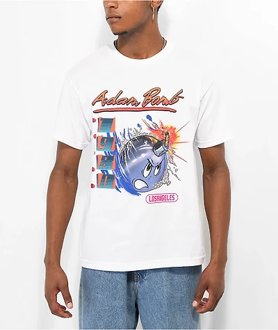Adam Bomb Garage White T-Shirt