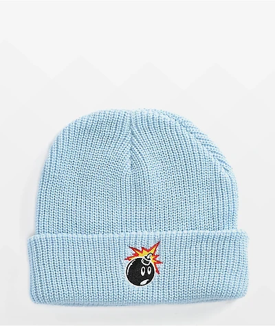 Adam Bomb Light Blue Beanie