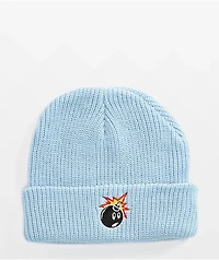 Adam Bomb Light Blue Beanie