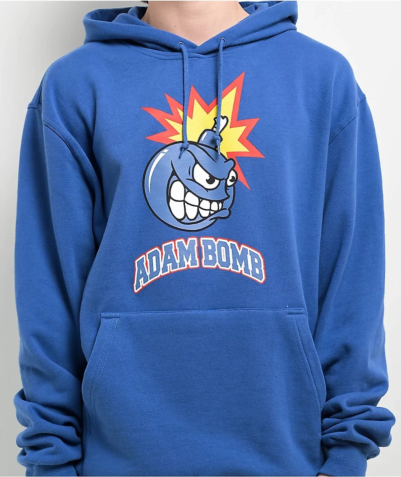Adam Bomb Mean Blue Hoodie