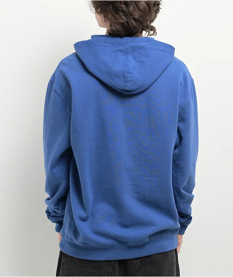 Adam Bomb Mean Blue Hoodie