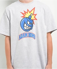 Adam Bomb Mean Heather Grey T-Shirt