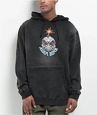 Adam Bomb Metal Black Wash Hoodie