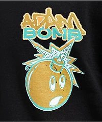Adam Bomb Palm Black Long Sleeve T-Shirt