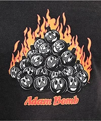 Adam Bomb Pile Black Wash T-Shirt