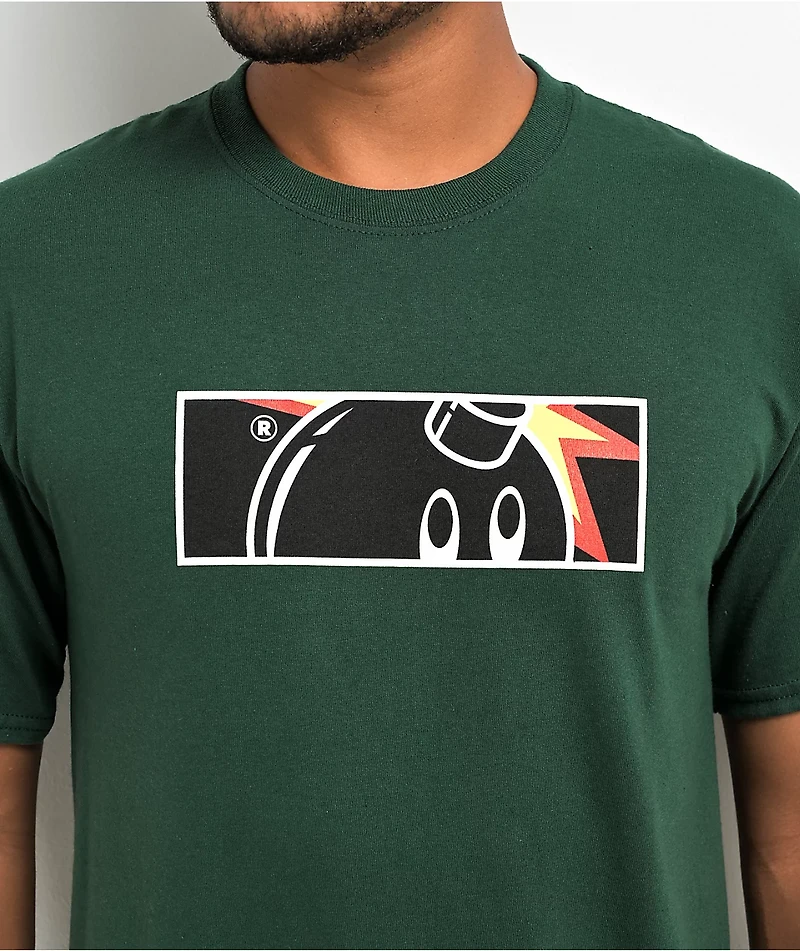 Adam Bomb Rectangle Green T-Shirt