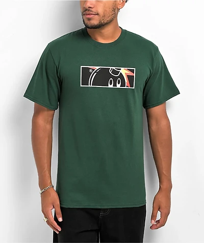 Adam Bomb Rectangle Green T-Shirt