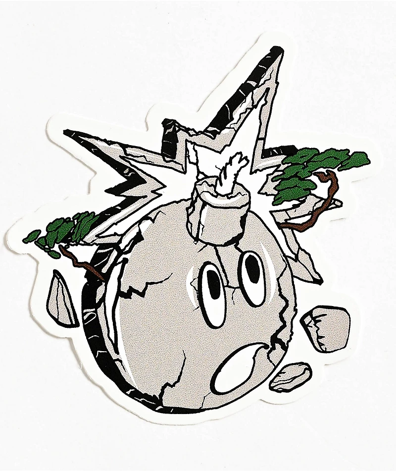 Adam Bomb Stone Adam Sticker