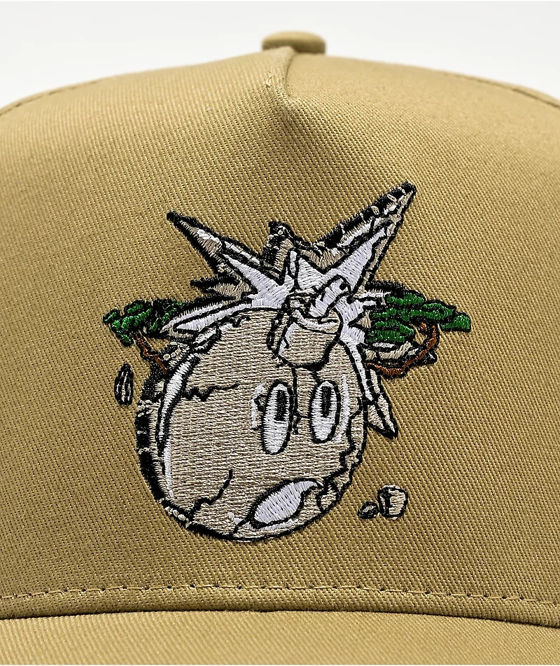 Adam Bomb Stone Bomb Khaki Snapback Hat