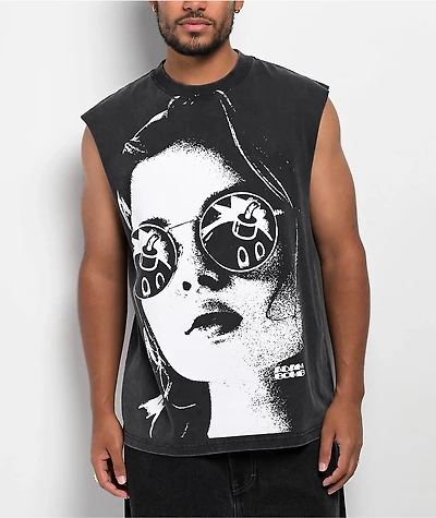 Adam Bomb Sunnydaze Black Wash Tank Top
