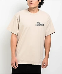 Adam Bomb The Hundreds Sketch Bomb Natural T-Shirt