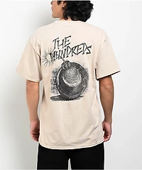 Adam Bomb The Hundreds Sketch Bomb Natural T-Shirt