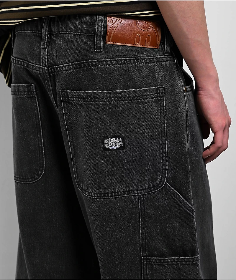 Adam Bomb Utility Black Wash Carpenter Jeans