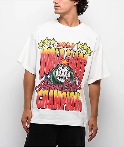 Adam Bomb World Class Beige T-Shirt