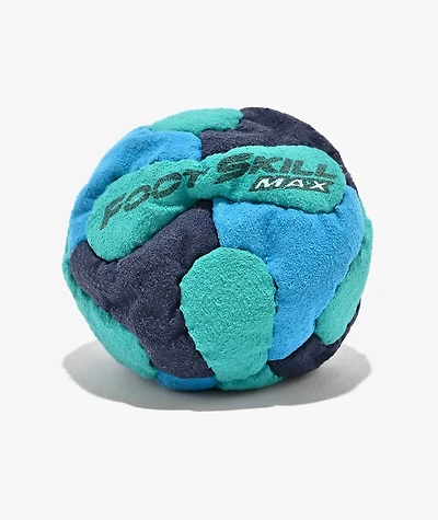 Adventure Imports Footskill MAX Footbag Blue & Grey Hacky Sack