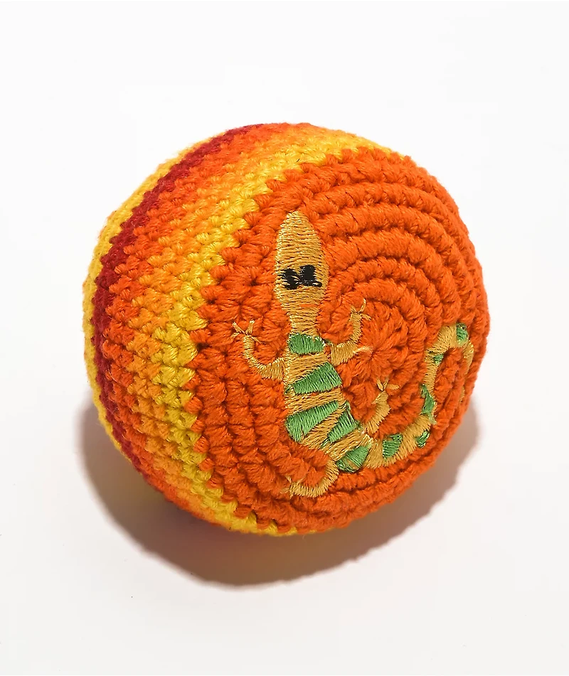 Adventure Imports Gecko Orange Hacky Sack