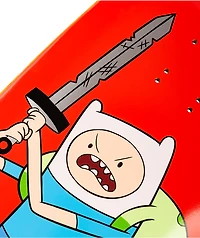 Adventure Time x Welcome Finn 9.6" Skateboard Deck