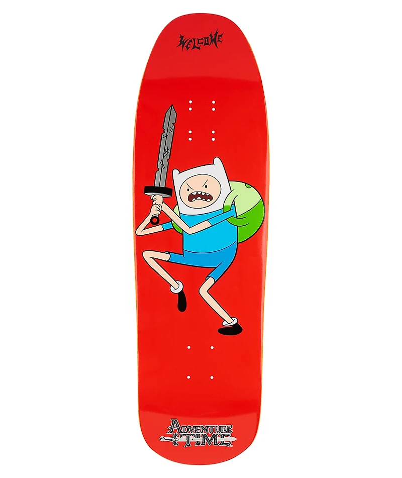 Adventure Time x Welcome Finn 9.6" Skateboard Deck
