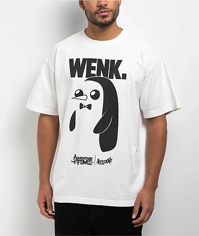 Adventure Time x Welcome Gunter White T-Shirt