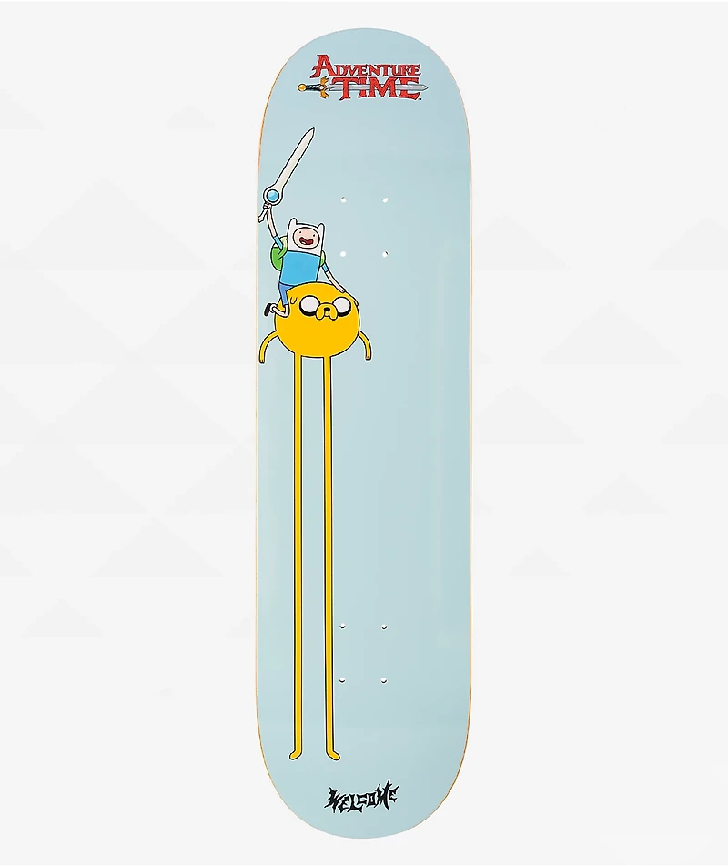 Adventure Time x Welcome Heroes 8.5" Skateboard Deck