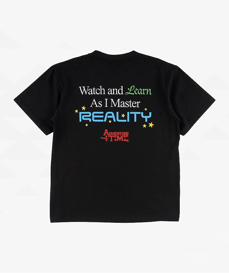 Adventure Time x Welcome Reality Black T-Shirt