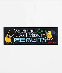 Adventure Time x Welcome Reality Sticker