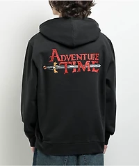 Adventure Time x Welcome Ricardio Black Hoodie