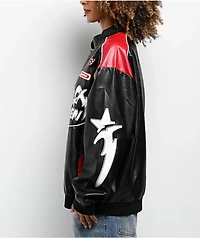 Aelfric Eden Racing Black & Red Colorblock Jacket