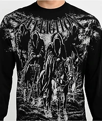 Affliction Black Night Long Sleeve T-Shirt