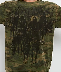 Affliction Black Night Green T-Shirt