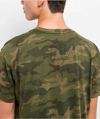Affliction Black Night Green T-Shirt