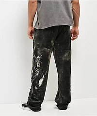 Affliction Black Night Plush Lounge Pants
