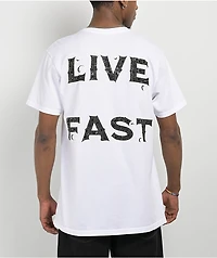 Affliction Black Night White T-Shirt